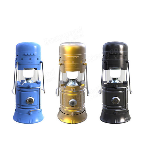 5 In 1 Retractable LED Solar Lantern - Todaycamping