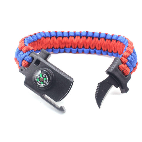 4 In 1 EDC Survival Bracelet Outdoor - Todaycamping