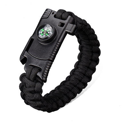 4 In 1 EDC Survival Bracelet Outdoor
