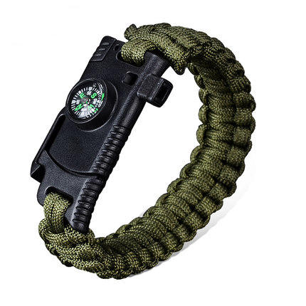 4 In 1 EDC Survival Bracelet Outdoor - Todaycamping