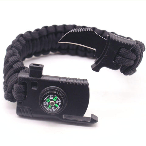 4 In 1 EDC Survival Bracelet Outdoor - Todaycamping